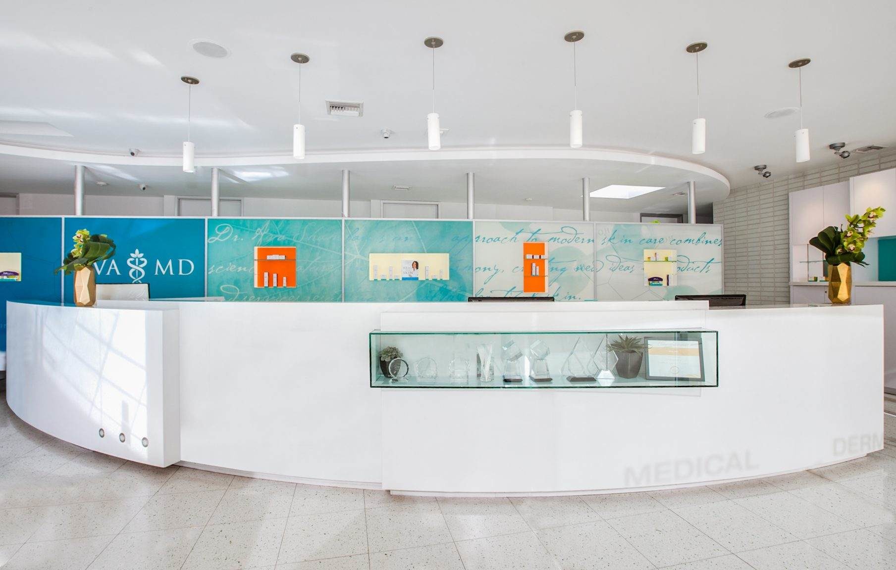 ava md office front desk - Cosmetic Dermatology & Medical Aesthetics Beverly Hills & Santa Monica - relax skincare - Ava MD