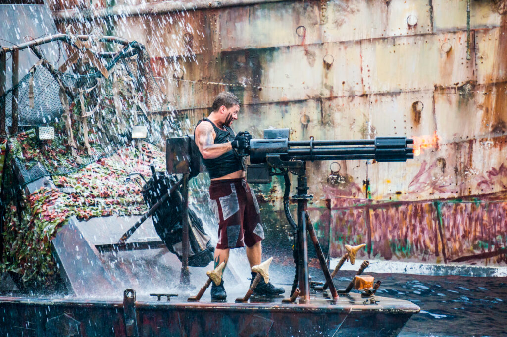 Sentosa Singapore Jan 2013 The Cast Of Waterworld Sentosa Singapore Jan 2013 The Cast Of Waterworld