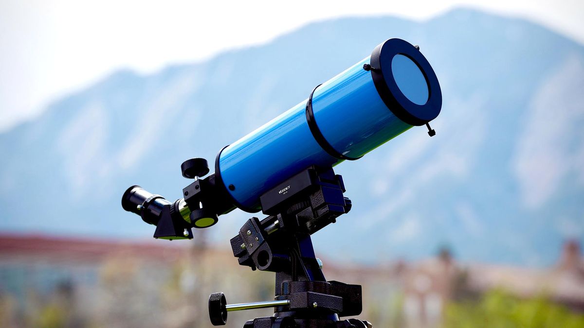 iOptron 80mm white light solar telescope