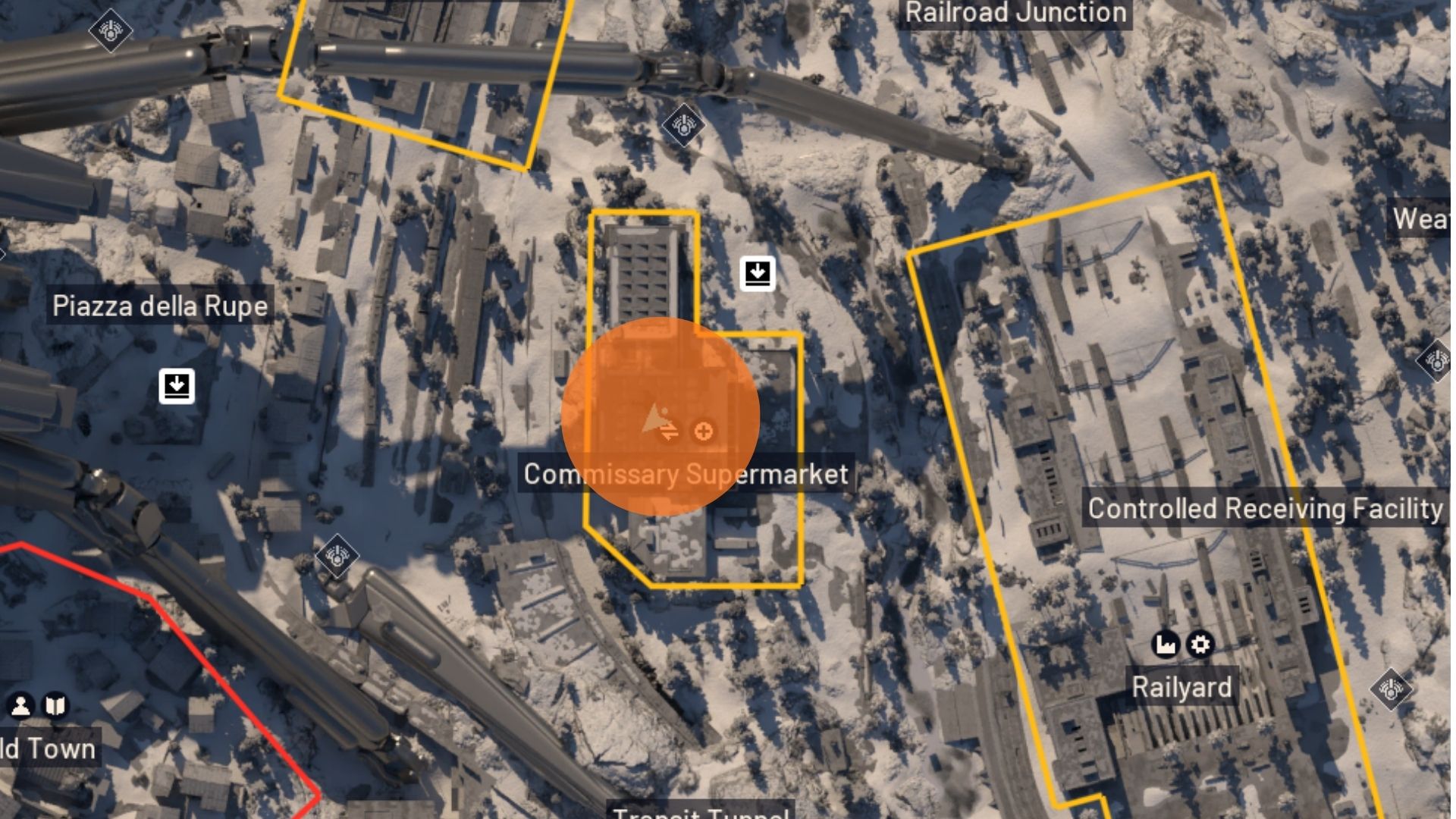 arc raiders Search 3 containers in the Commissary Supermarket