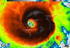 Irma cloud-top temps