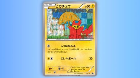 PSA 10 Gem Mint copy of the 2015 Pokémon Japanese XY Promo Art Academy Fujishima Pikachu