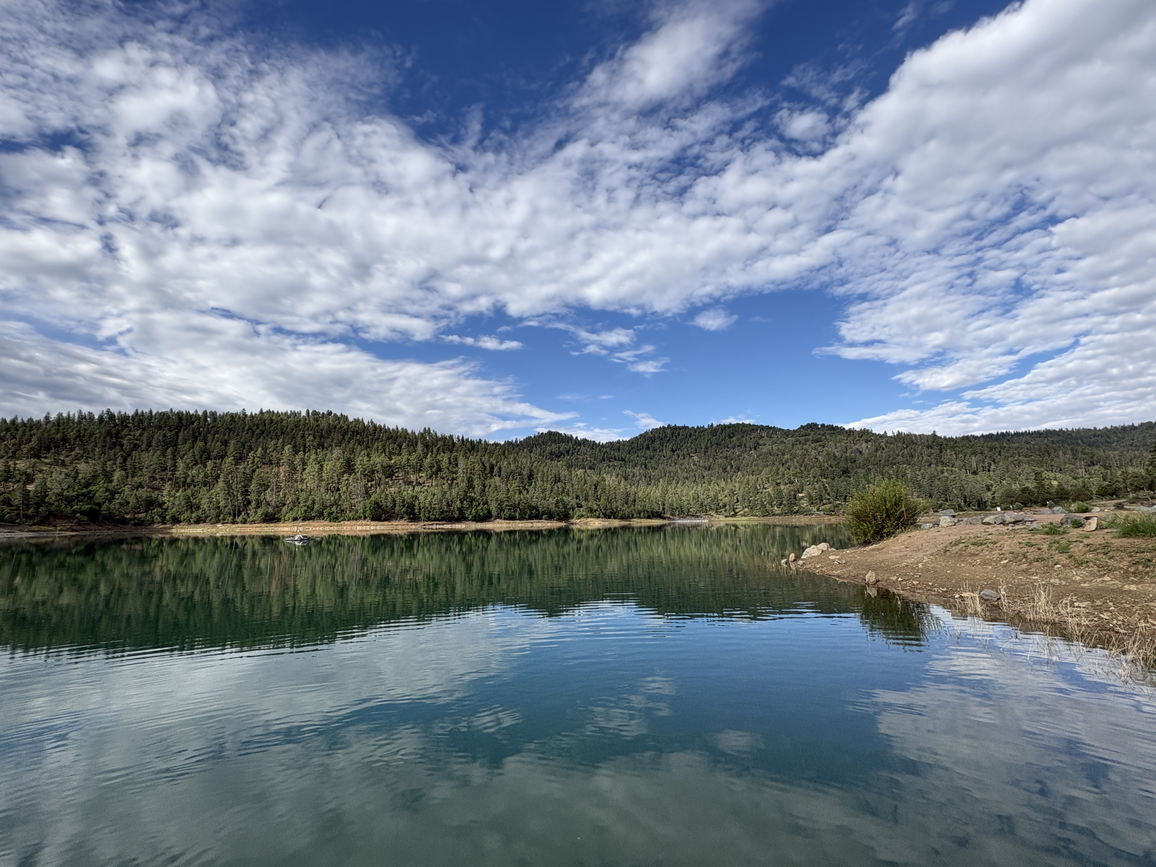 TDP-L-Ruidoso-01 Grindstone Lake Recreation Area, located minutes from Midtown Ruidoso, is a scenic natural playground for swimming, fishing, hiking, biking, horseback riding, and disc golf. (Allison Savage Bates/Special to The Denver Post)