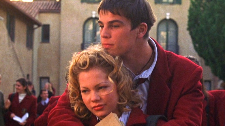 Josh Hartnett and Michelle Williams in Halloween H20