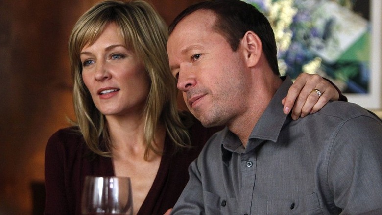 Danny and Linda at dinner